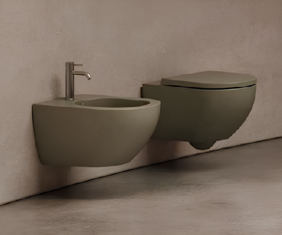 Унитаз HATRIA CENTRICA Y9DE01 подвесной безободковый слив Vortex цвет белый